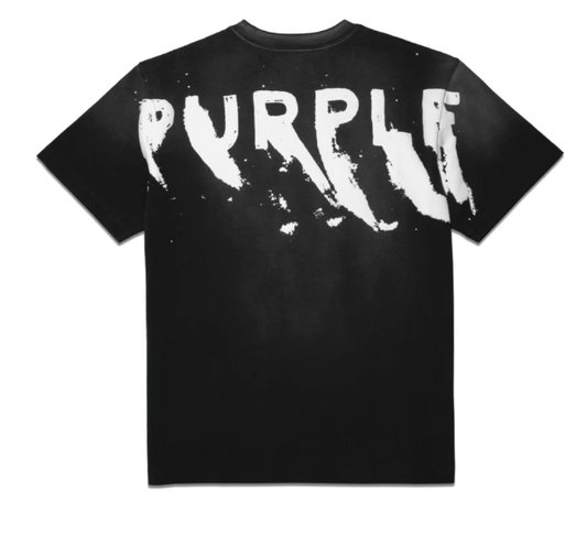 PURPLE TShirt Back Graphic Bold Logo