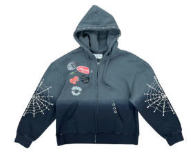 SMOKE RISE Hoodie Graphic ZipUp