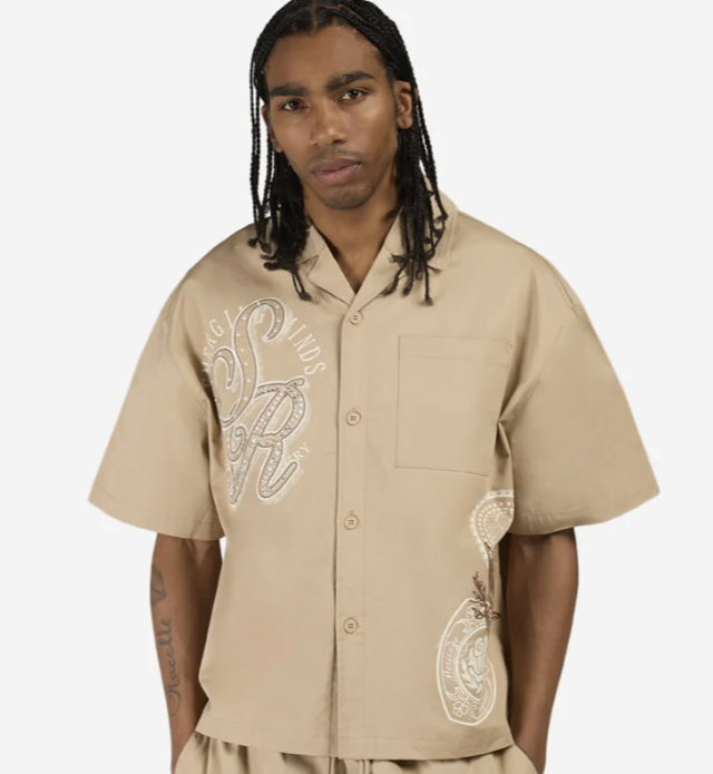 SMOKE RISE WH26S445 VISIONARY WOVEN SHIRT