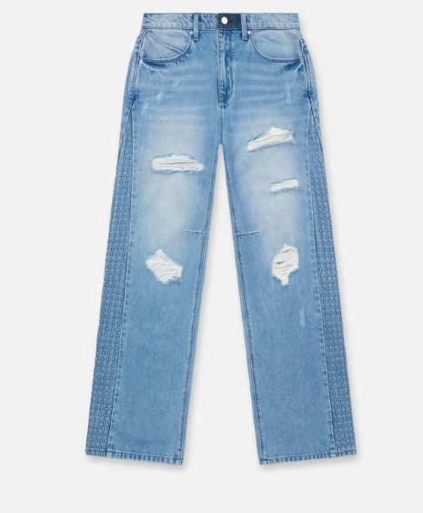 RTA ZED STRAIGHT LEG JEAN W// SIDE PANEL