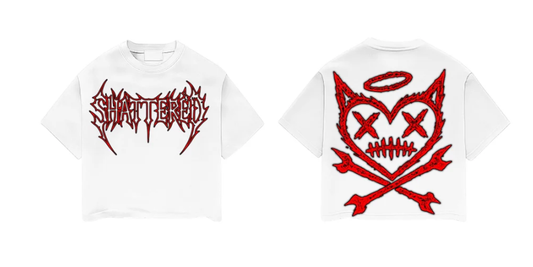 SHATTERED HEARTS LOGO SS TEE