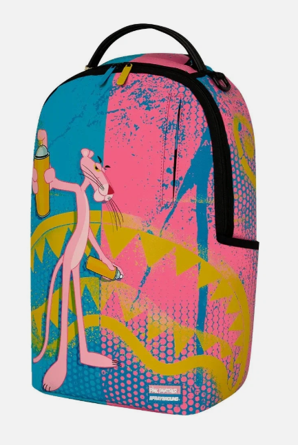 SGB 9155 PINK PANTHER SPRAY CANS BACK PACK
