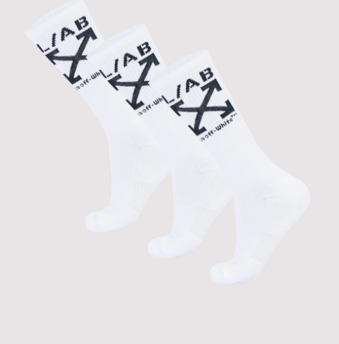 OFF WHITE CREW SOCKS