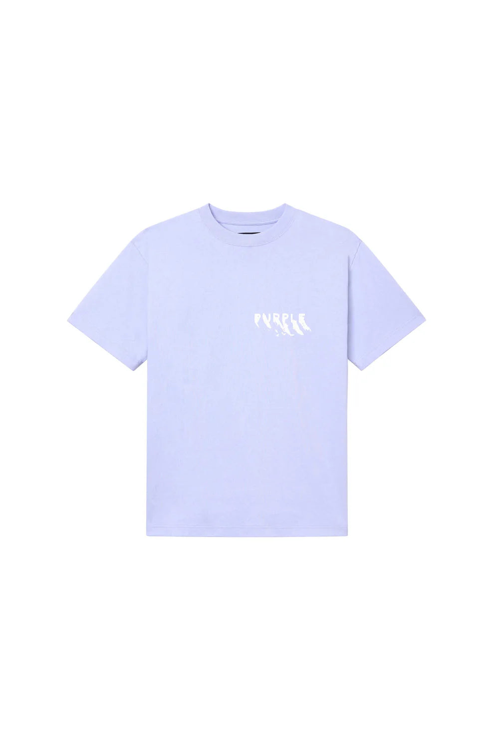 PURPLE TShirt Minimal Logo Pastel