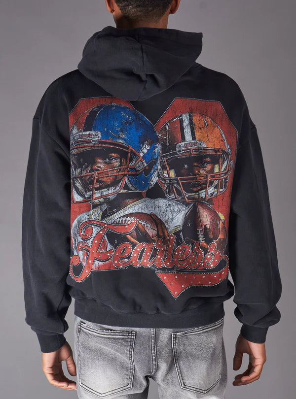 YOUNG SAINT Hoodie Vintage Football