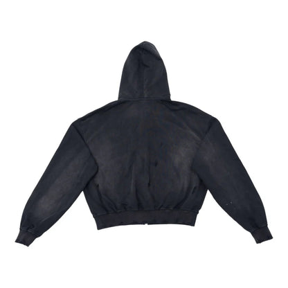 THE SYNDICATE Hoodie Paint Splatter Logo ZipUp