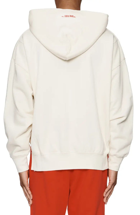 PURPLE Hoodie Minimal Logo