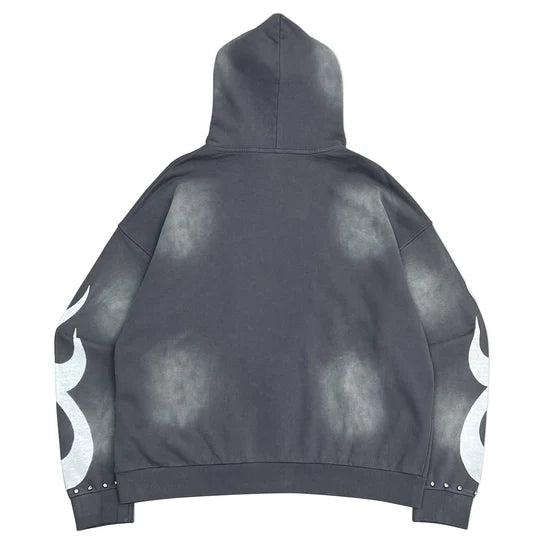 GAS Hoodie Rhinestone ZipUp