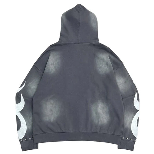 GAS Hoodie Rhinestone ZipUp