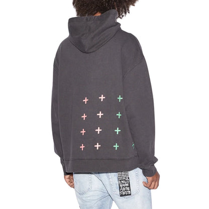 KSUBI Hoodie Logo Print Pullover