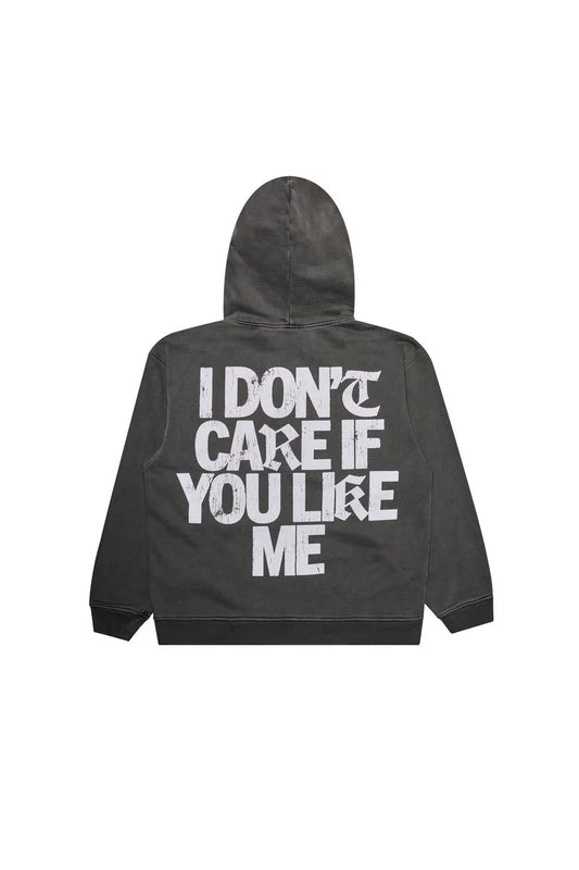 KEEP OUT FAKE LOVE Hoodie Festival Graphic