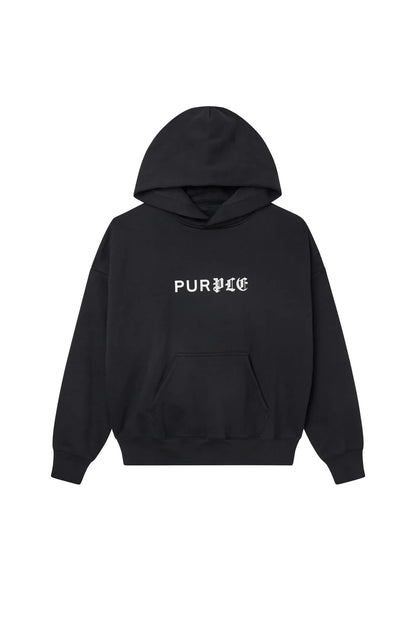 PURPLE Hoodie Minimal Logo