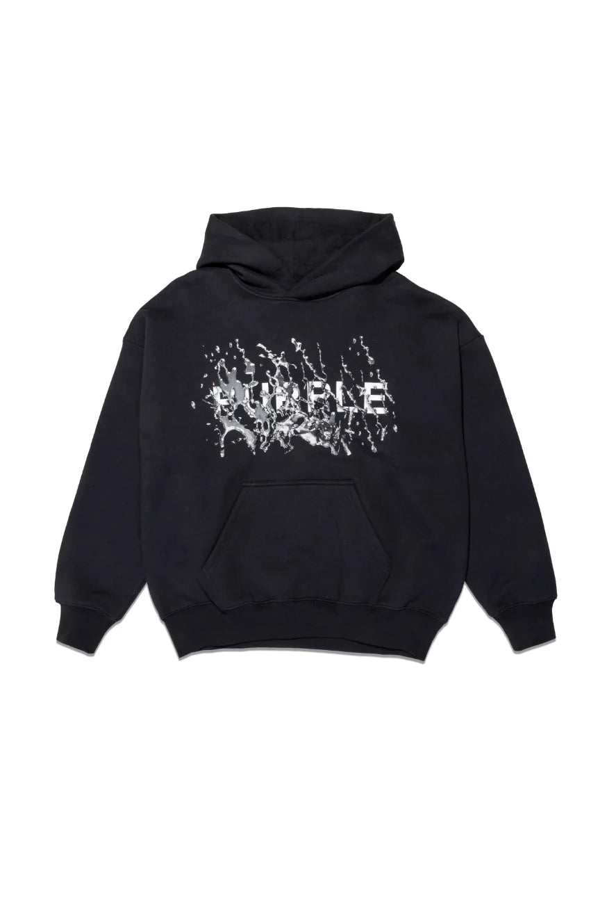PURPLE Hoodie Abstract Splash Logo