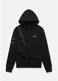 RTAMS24K628 DION CROSS HOODIE