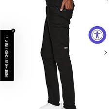 Ksubi Jeans Van Winkle Clean Black Slim Fit Streetwear