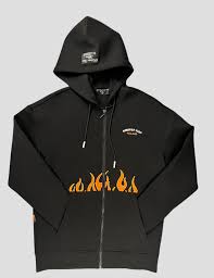 ROBERTOVINOMILANO Hoodie Flame Logo