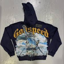 GODSPEED CHROME LIBERTY ZIP HOODIE V2