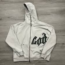 GODSPEED Hoodie Gothic Logo ZipUp
