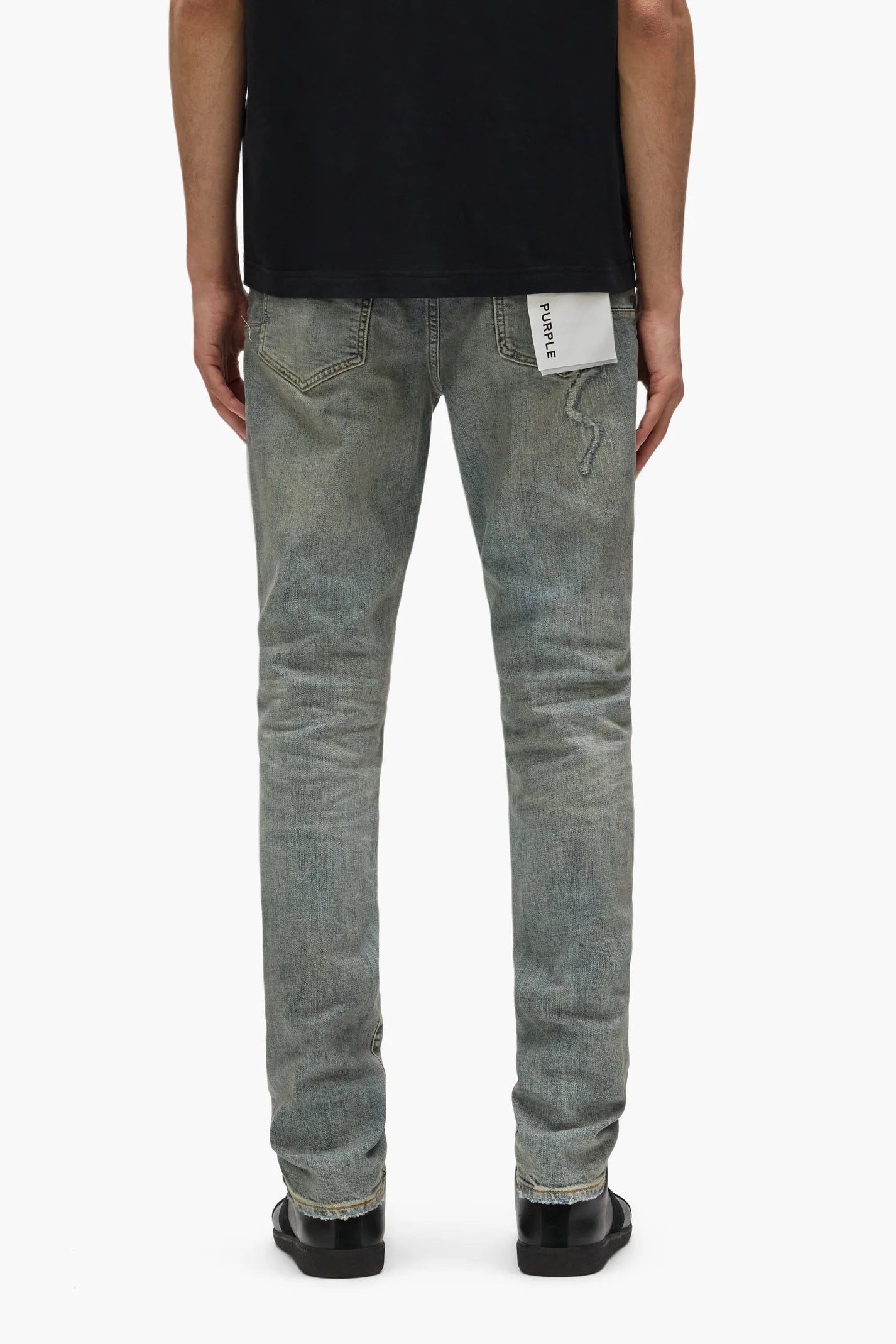 PURPLE Jeans Distressed Faded Wash Slim Fit