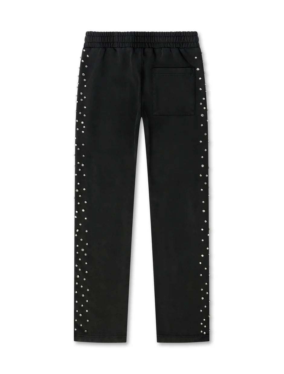 EMBELLISH Joggers Rhinestone Side Detail