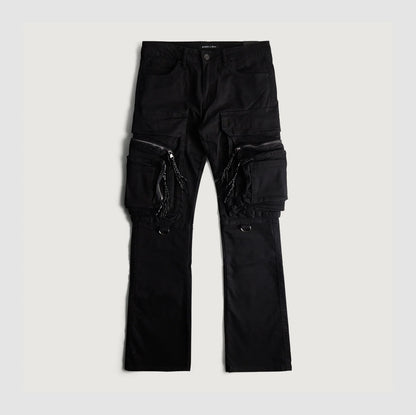 EMBELLISH Cargo Pants Zipper Pocket