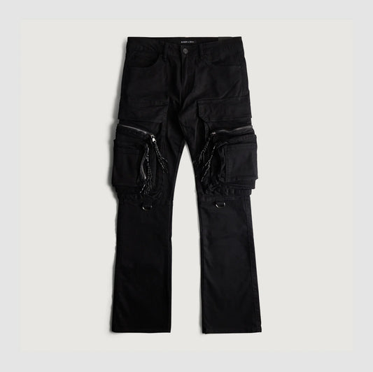 EMBELLISH Cargo Pants Zipper Pocket