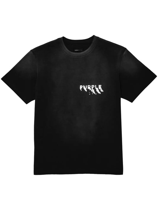 PURPLE TShirt Back Graphic Bold Logo